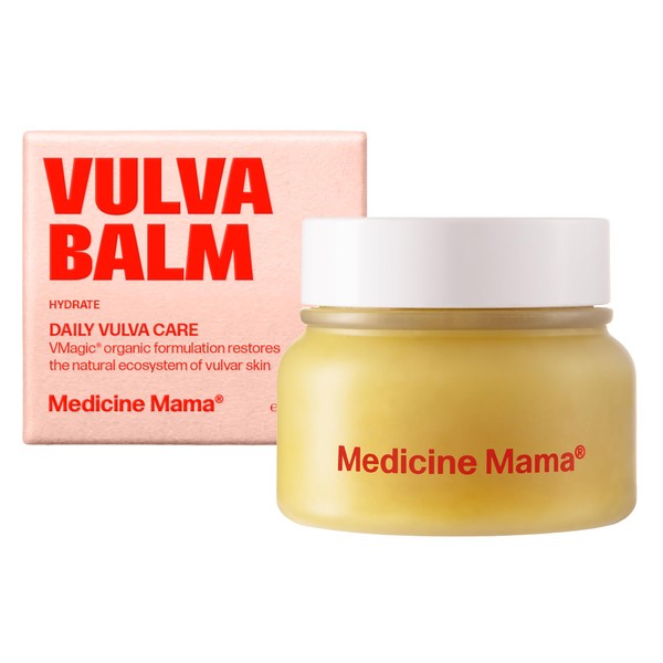 VMAGIC by Medicine Mama Organic Vulva Balm – Intimate Skin Care, Menopause Support – Relieves Feminine Dryness, Itching, Burning, Redness, Irritation – Hormone Free – 2 Oz