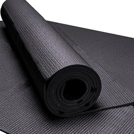 Black Shelf Liner for Under Sink, Strong Grip Non-Slip, 5 mm Thick, 24 × 197 Inch, Easy to Cut Kitchen Cabinet Liner for Tools Drawer
