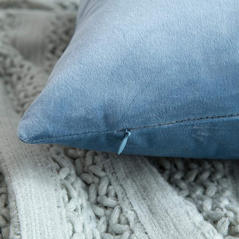 MIULEE Set of 2 Velvet Cushion Covers, 30 x 50