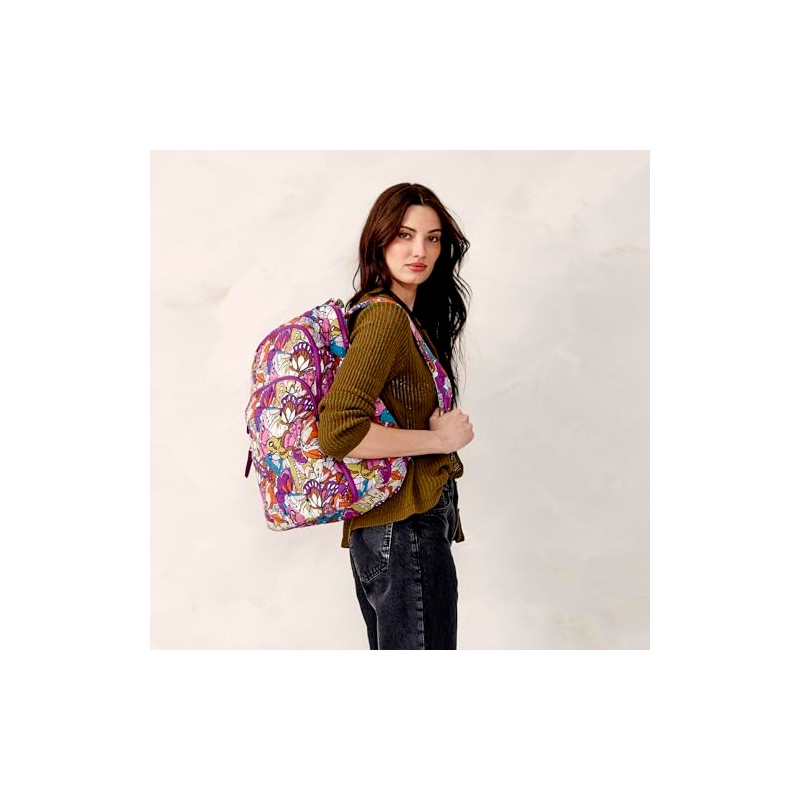 Vera Bradley Featherweight Westover Hybrid Backpack, Flutter