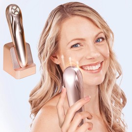 Radio Frequency Face Device | RF Professional 10 Watts | Electric | Firm Skin | Increase Collagen | Wrinkle Reducing | Anti Aging - Portable at Home Skin Care Face Beauty Device