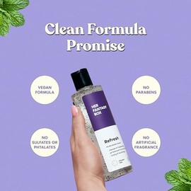 Her Fantasy Box- Gel de ducha equilibrante de pH Refresh: solución de higiene femenina natural para una limpieza suave y control de olores