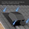 Hon&Guan 6 Inch Removable Roof Vents Roof Dryer Vent Cap