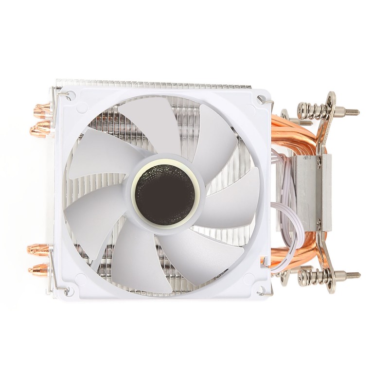 9CM CPU Cooler 6 Copper Heat Pipes Colorful Lighting Effects