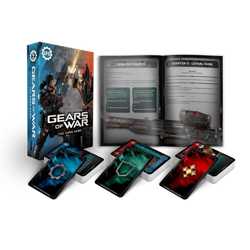 Steamforged Gears of War: The Card Game Spanish