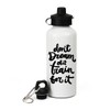 600 ml Aluminium Water Bottle with Affirmation Print for Training