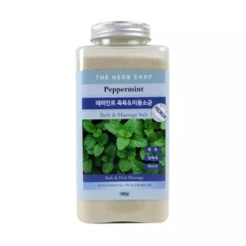 Kamdori 깜도리4 더허브샵 미용소금 페퍼민트 900g 437592 Kamdori4 The Herb Shop Beauty Salt Peppermint 900g [Single item]