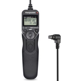 Camera Wired Intervalometer Remote Control, Cameras Timer Shutter Release Compatible with Canon EOS R5, 6D Mark II, 7D Mark II; Replaces RS-80N3 Shutter Release Cords