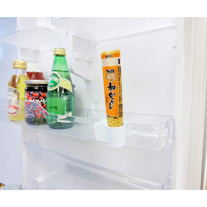 Towa Sangyo Shiberu! Condiment Tube Holder with Mount 2 Pieces,