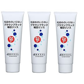 Ginza Marukan Everyday Color Rinse Brown Black [Set of 3]