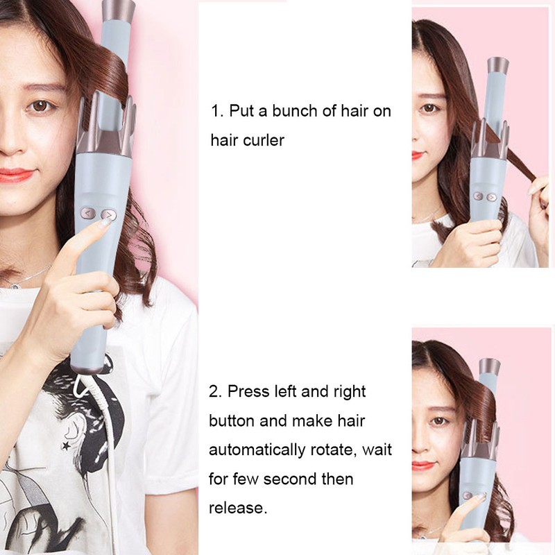 4 Gear Automatic Hair Curler Electric Hair Curling Iron Styling