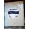 Sun Zero Lichtenberg 50x80" Pearl White Window Panel Rod Pocket