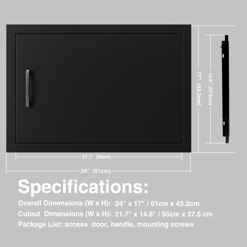 BBQ Outdoor Kitchen Access Doors Access Door for Outdoor Kitchen