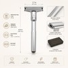 Men’s Double Edge Safety Razor for Wet Shaving – Zinc