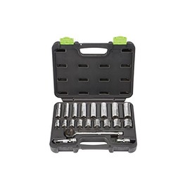 20 Pc 3/8 in. Drive SAE Socket Set New 90 Day Warranty