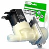 Valve on inlet for washing machine with 1 outlet 180°
