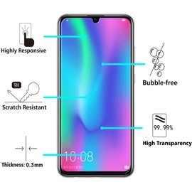 for Doogee S59 Pro Screen Protector Tempered Galss, KJYF [5 Pack] High Clear [9H Hardness] [Bubble Free] Screen Tempered Glass Protective Film for Doogee S59 Pro 5.7 Inch.