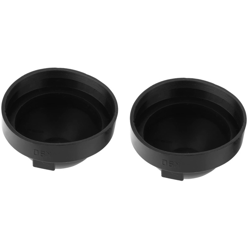 2pcs 90mm Headlight Dust Cap Rubber Housing Seal Cap for