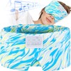 LC-dolida Sleep Mask with Bluetooth Headphones, Extra Large Silk Eye