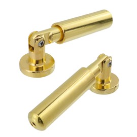 Heavy Duty Gold Wall Mount Curtain Wire Rod Set Multifunctional