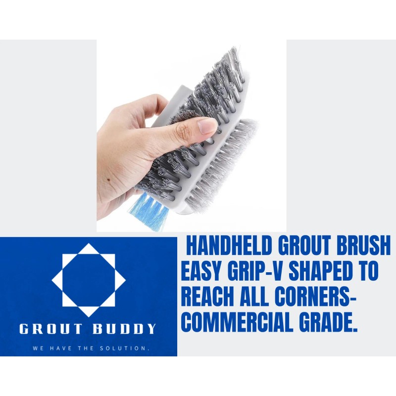 Grout buddy heavy duty Handheld Grout Cleaning brush