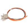 Fiber Optic Cable 1 Meter 12 Strand Multimode Low Insertion