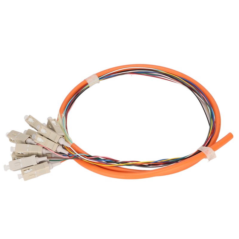 Fiber Optic Cable 1 Meter 12 Strand Multimode Low Insertion