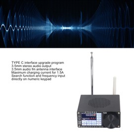 ATS25X2 Full Band Radio Receiver with DSP, Shortwave Multi Modes, Spectrum Scanning and Type C Upgrade Program