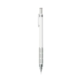 MUJI NBD51A3A Lightweight Low Center of Gravity Mechanical Pencil, White, 0.01 inches (0.3 mm)