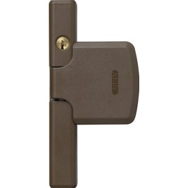 ABUS FTS206 B AL0145 37392 Keyed-Alike Window Lock, Brown