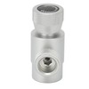 CO2 Refilling Adapter CGA320//TR21-4 Soda Valve Connector ASA Accessories Silver
