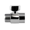 DANCO Shower Volume Control Shut-Off Valve, Chrome, 1.6 inch, 1-Pack