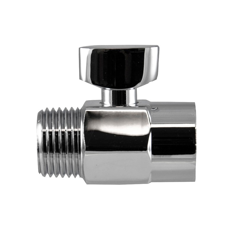 DANCO Shower Volume Control Shut-Off Valve, Chrome, 1.6 inch, 1-Pack