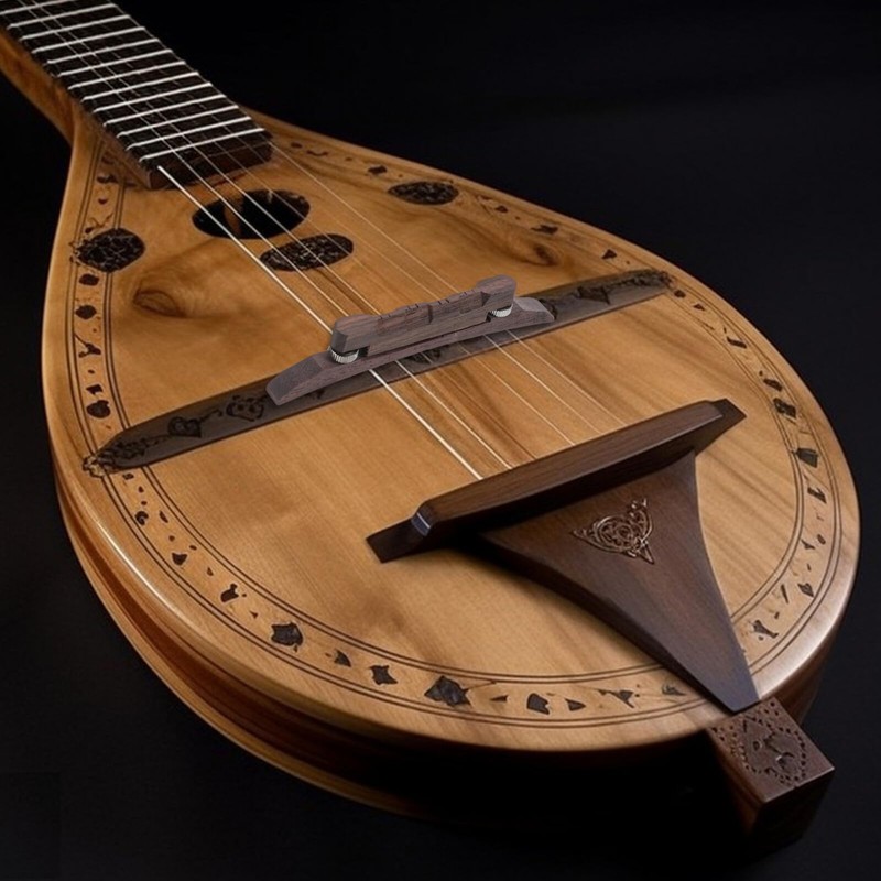 Mandolin Bridge Replacement Mandolin Bridge for Tone Adjustment Stringed Instrument