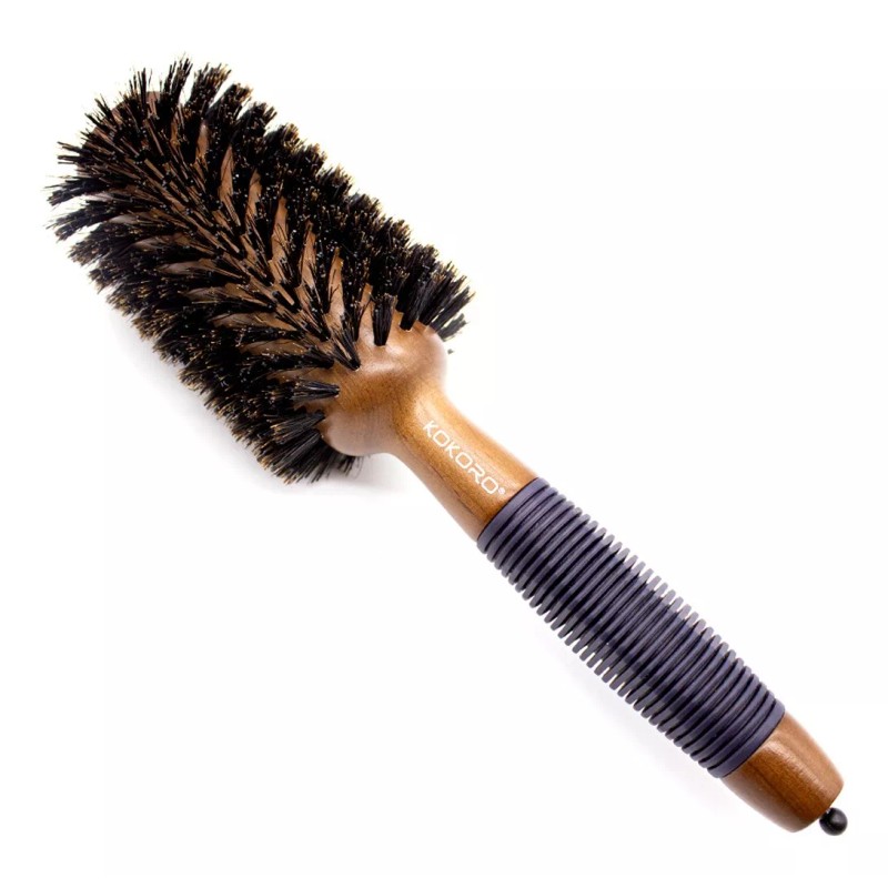 Kokoro Cepillo Cerda Natural Kokoro Ø70 Color Negro