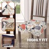 SearchI Stretch Dining Chair Seat Covers Set of 4, Soft