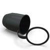 AUPROTEC Towing Hitch Protective Cap with Locking Ring Ball Protection