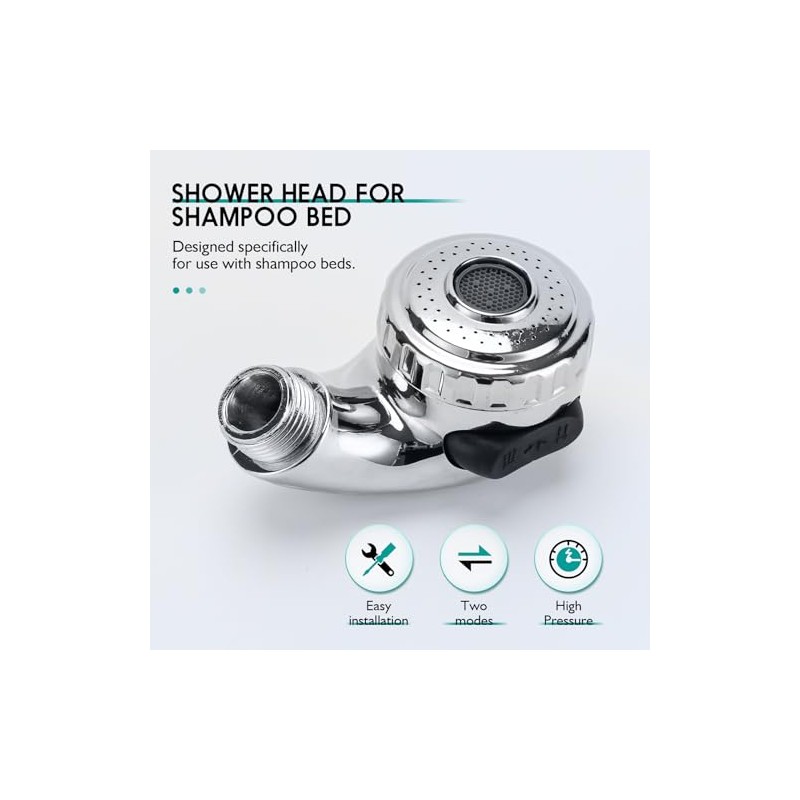 LukLoy 2 Pack Salon Shampoo Bowl Sprayer Head – Side