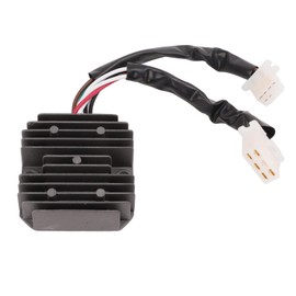 Motorcycle Rectifier Regulator, 12V Motorcycle Rectifier Regulator Anti Interference Replacement for DS7 RD250A B R5 RD400C D E F 1976 1979, Aluminum Alloy, Waterproof Package