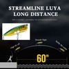 DAMIDEL 5 Pcs 2.75in/12g Popper Fishing Lures Fishing Lure Baits