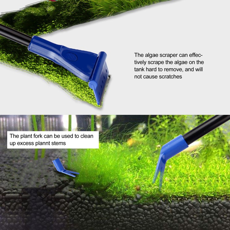 6 in 1 Aquarium Fish Tank Cleaning Tool Kit Net