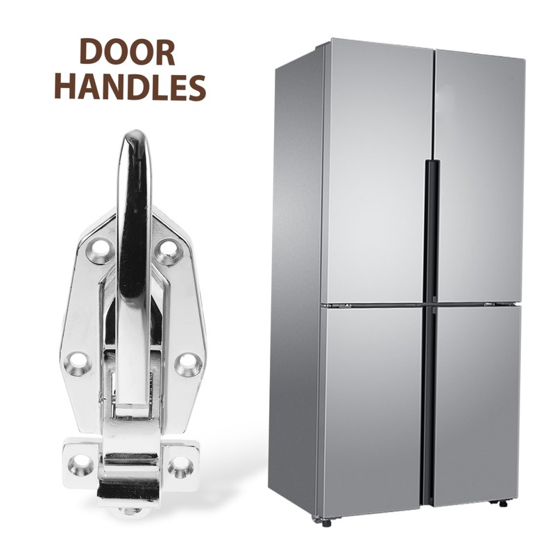Gadpiparty Ergonomic Freezer Door Handle Comfortable to Hold Strong Load