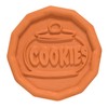 Mrs. Anderson’s Baking Brown Sugar Saver, Cookie Design, Natural Terracotta,