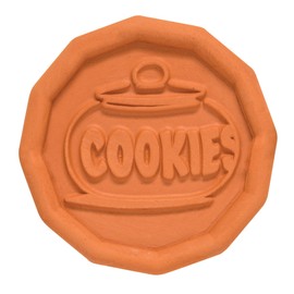 Mrs. Anderson’s Baking Brown Sugar Saver, Cookie Design, Natural Terracotta, Keeps Brown Sugar Softer