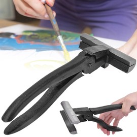 Oil Painting Canvas Stretching Pliers, Black Handle Cast Iron Canvas Pliers, Canvas Stretching Tool, Canvas Stretching Tong