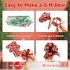 jijAcraft 24 Pcs Christmas Bows for Gift Wrapping Present Wrap