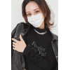 [D.masque] Deux. by ホワイト］For Ladies' & Men's【ウイルス飛沫99％カット・不織布3層構造・デザインマスク】 5枚入