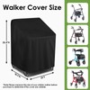 Hengme Walker Cover, Waterproof Rollator Walker Covers for Seniors Universal