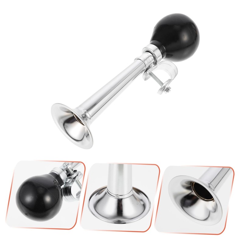 BESPORTBLE 2pcs Universal Bike Bell Manual Air Horn Loud Bugle