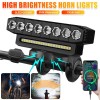 summer_home USB Rechargeable Bicycle Front Headlight Super Bright LED Bike